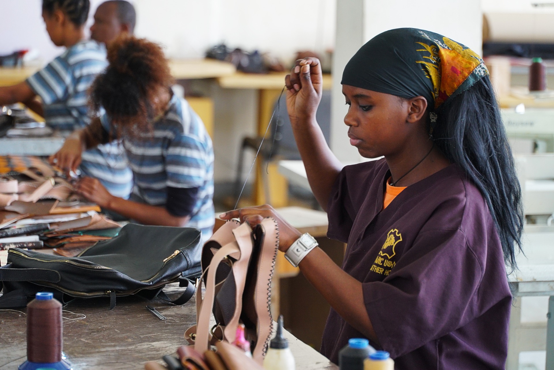 Income generating training for DW's at the Lion Centre in Addis Ababa, Ethiopia, 2025