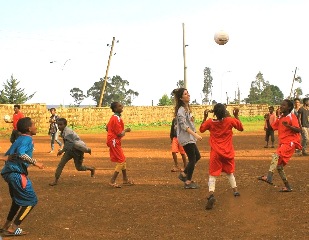 Children learn life skills, communication and form bonds with each other as part of the ST.RE.AM project, Ethiopia.